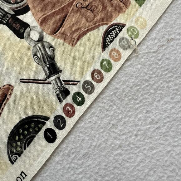 1 YD Northcott Take Me Fishing 2239 Laurie Godin Cotton Quilt Craft Fly Fabric - Picture 5 of 6